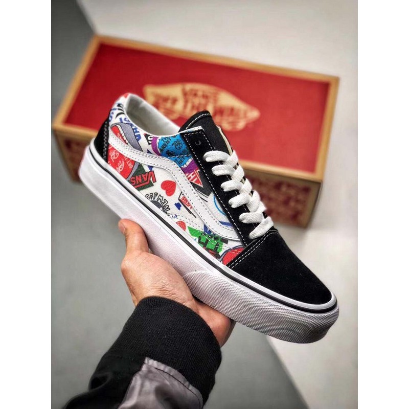 black low vans