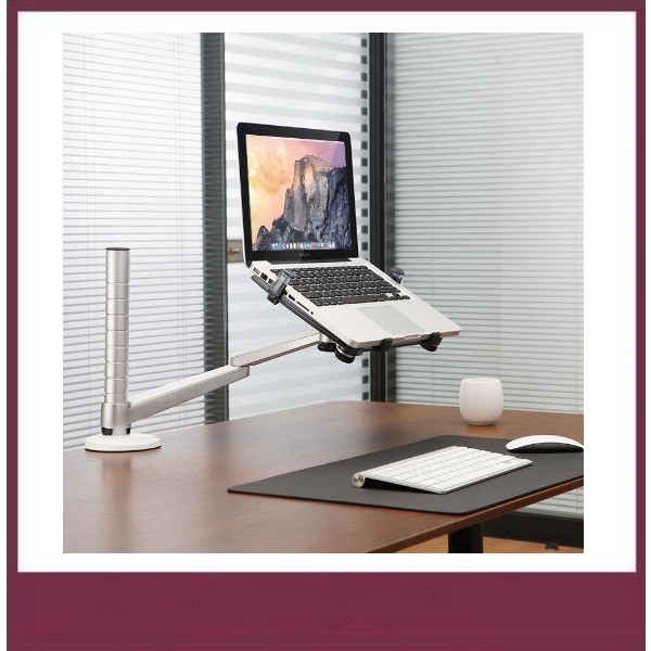 Laptop Adjustable Arm Table Desk Mounts Single Desk Arm Stand / Holder