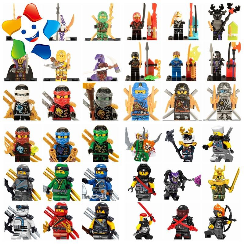 all ninjago minifigures