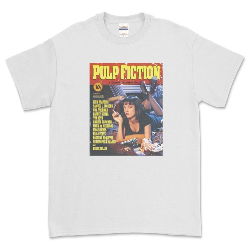 pulp fiction poster t shirt