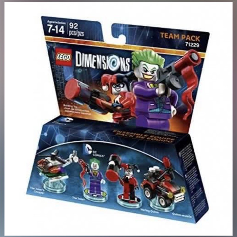 LEGO 71229 Dimension Team Pack: The Joker & Harley Quinn #Rare # ...