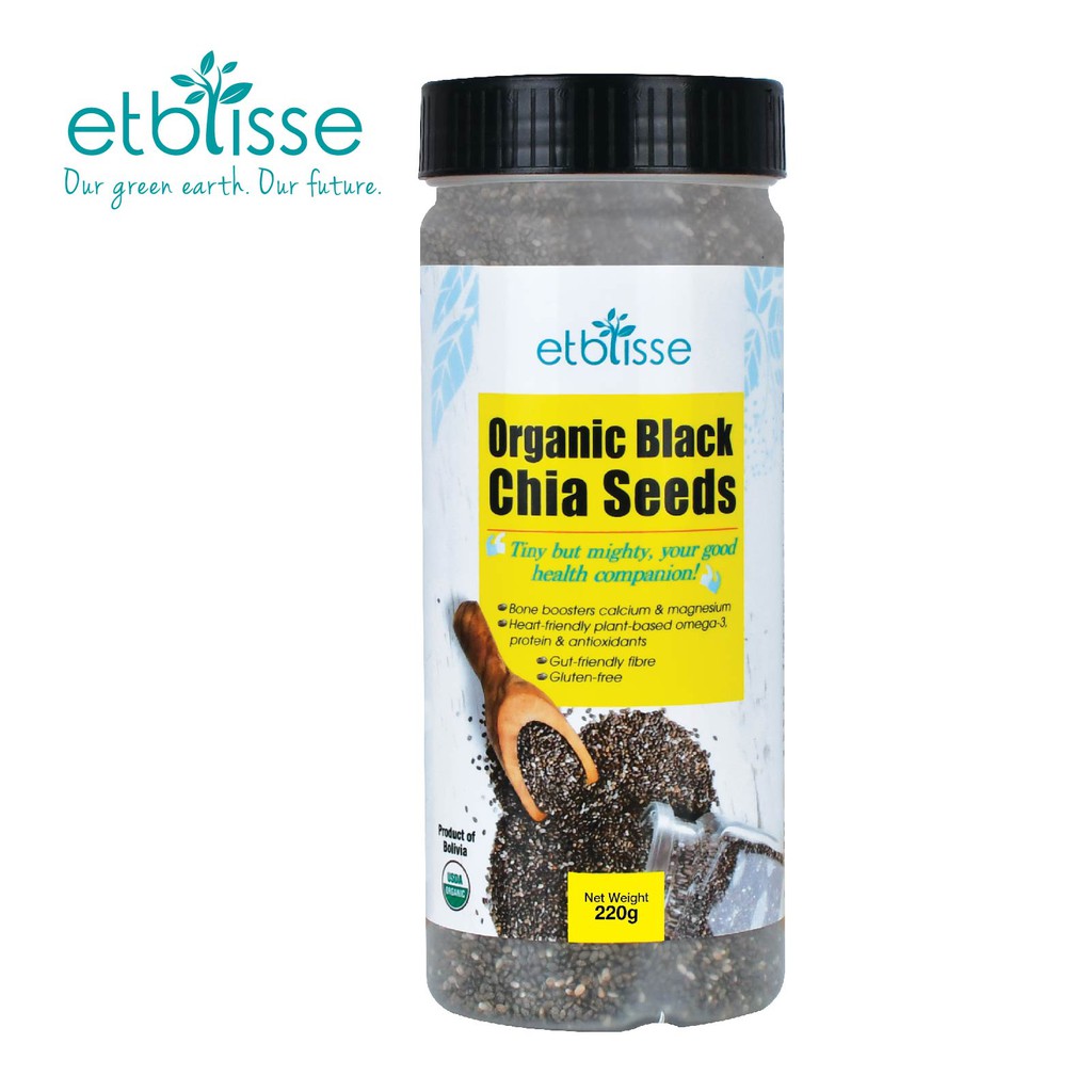 Etblisse Organic Chia Seed 220g | Shopee Singapore