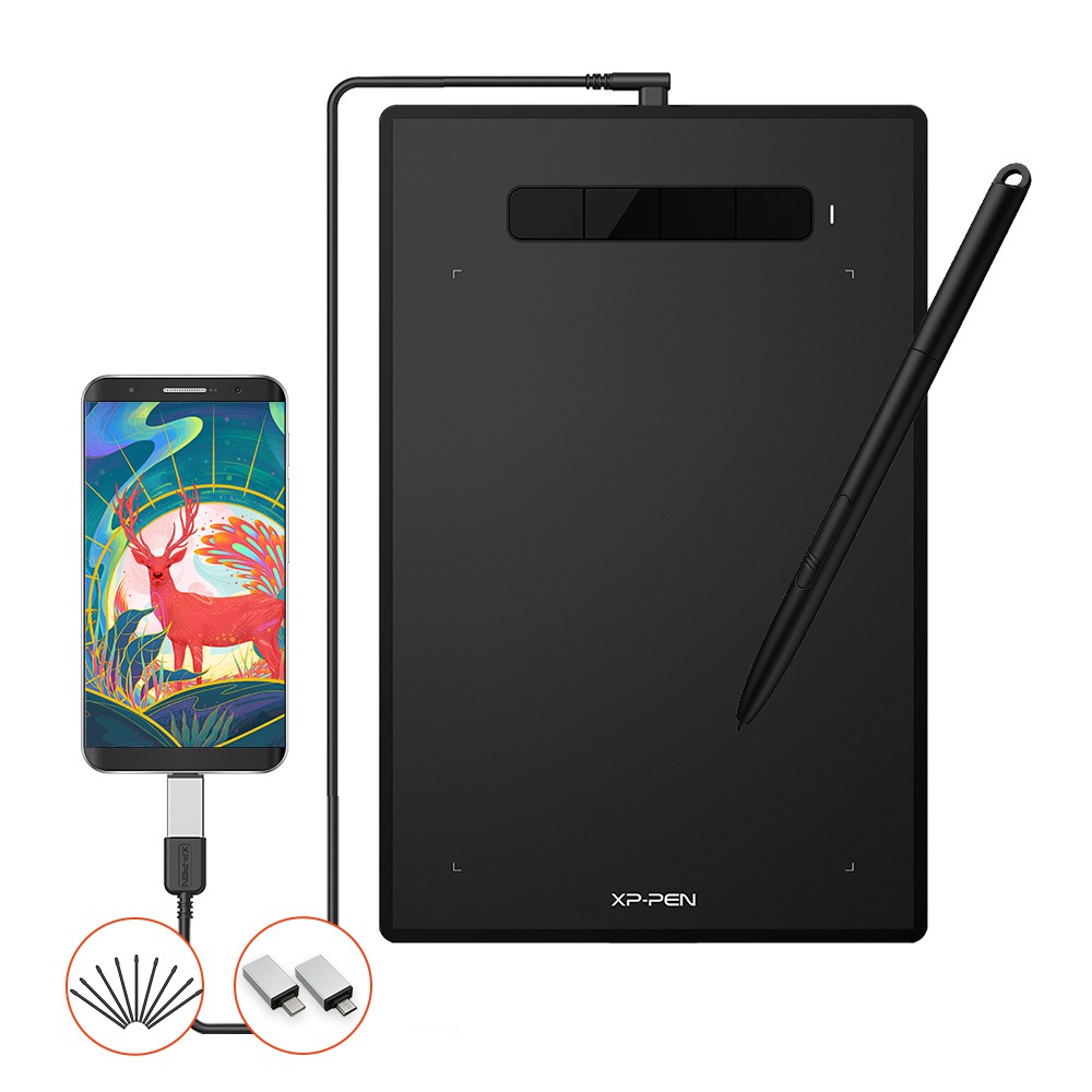 XPPen StarG960S Digital Drawing Tablets With Tilt Function For Android