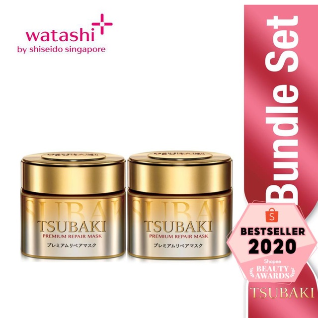 [bundle Of 2 3] Tsubaki Premium Hair Mask 180g 