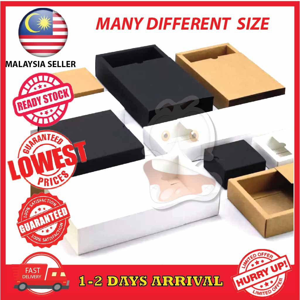  1 pc Gift Box Packaging Box Kraf Paper Box Craft Paper 