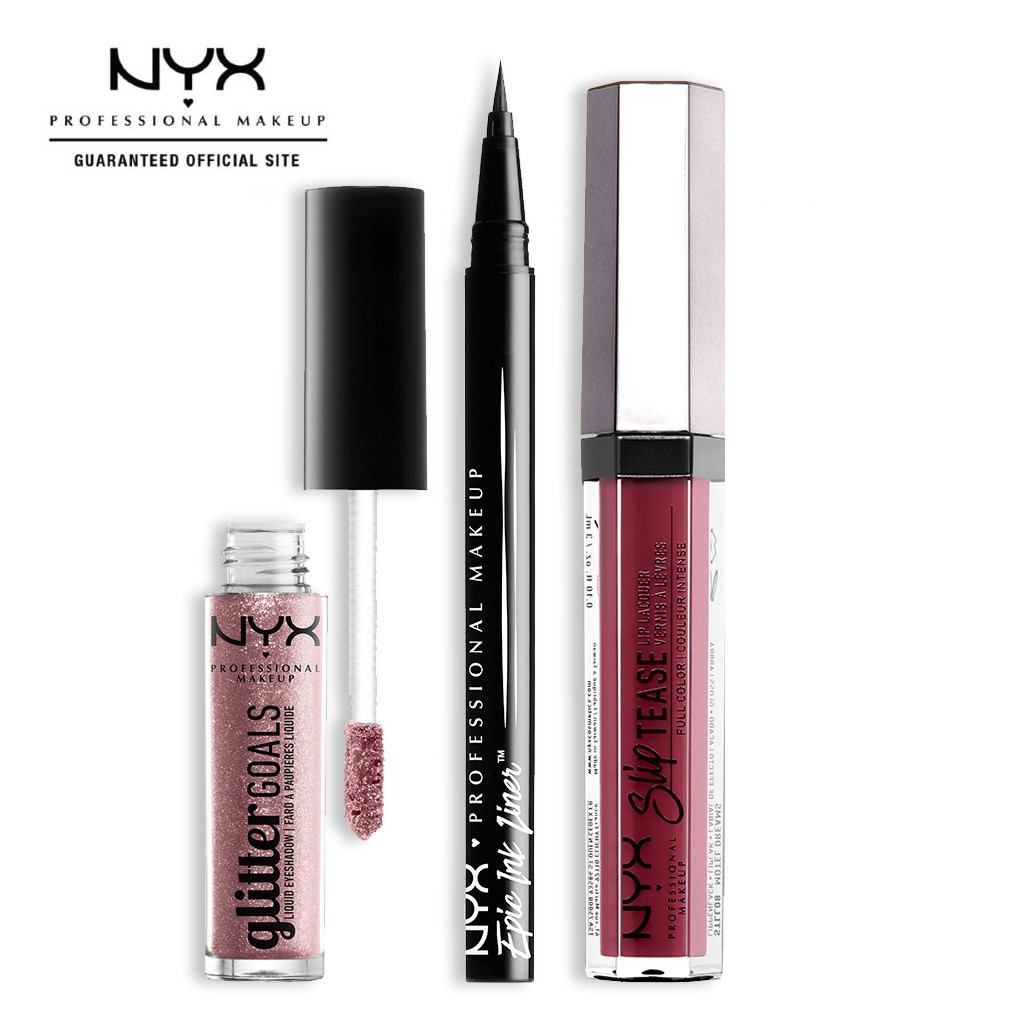 nyx professional makeup glitter goals liquid eyeshadow
