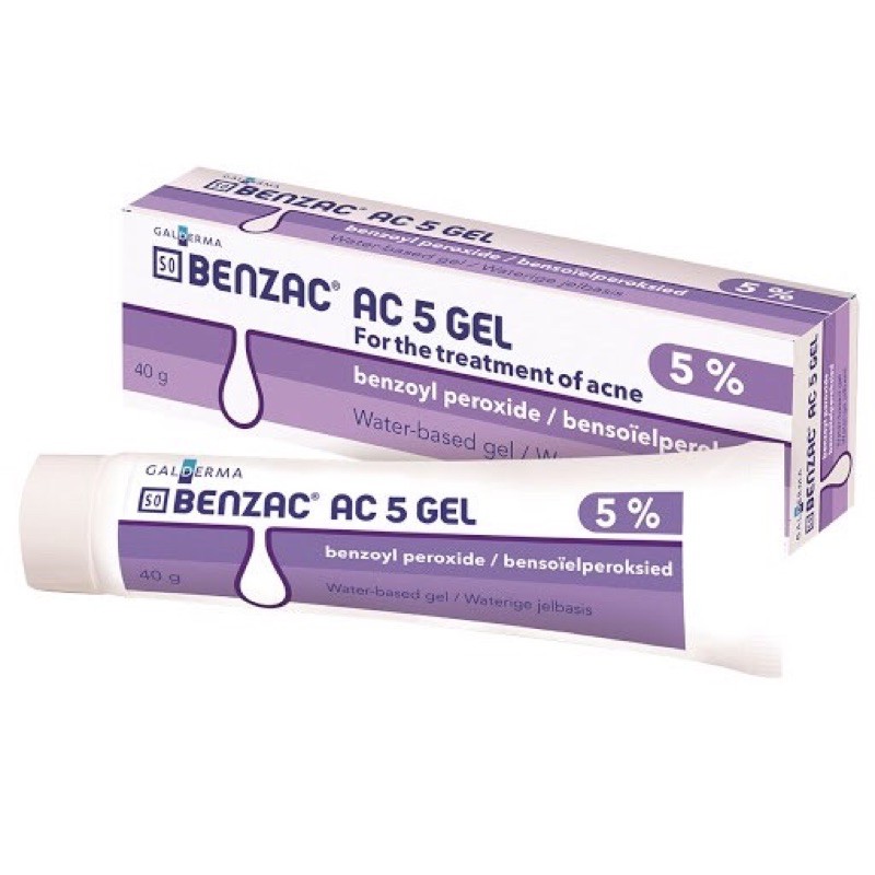 Benzac Spots Treatment Water Base Gel 5 Helps Clear Acne 60g Watsons Singapore