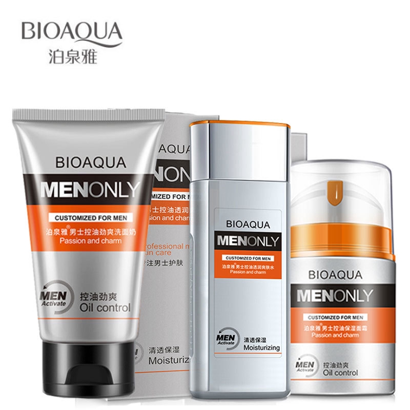 men's toner and moisturizer