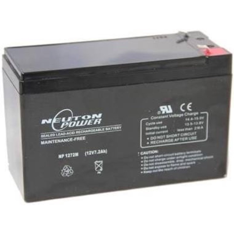 NP1272M Neuton power backup battery 12V 7.2AH Recharge | Shopee Singapore