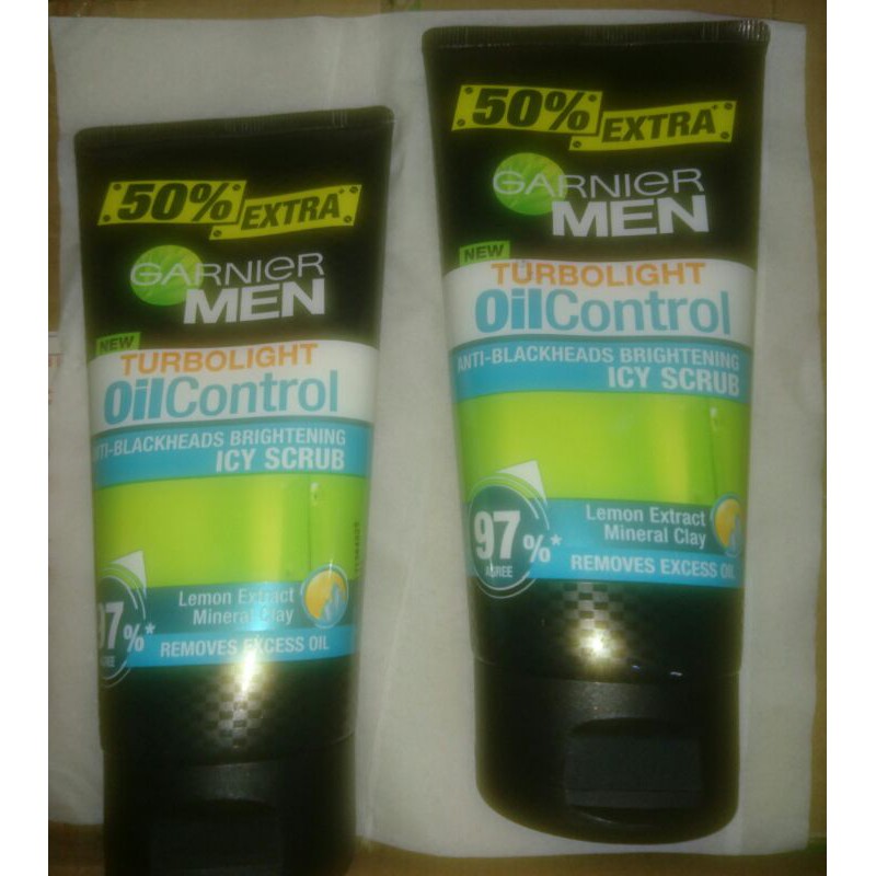 garnier double scrub