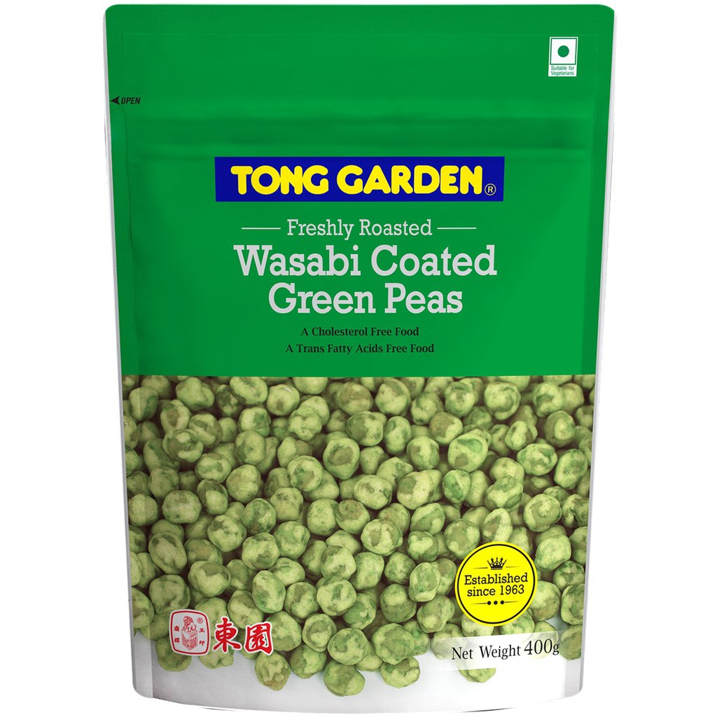 Tong Garden Wasabi Coated Green Peas 400g (Bundle of 2) Shopee Singapore