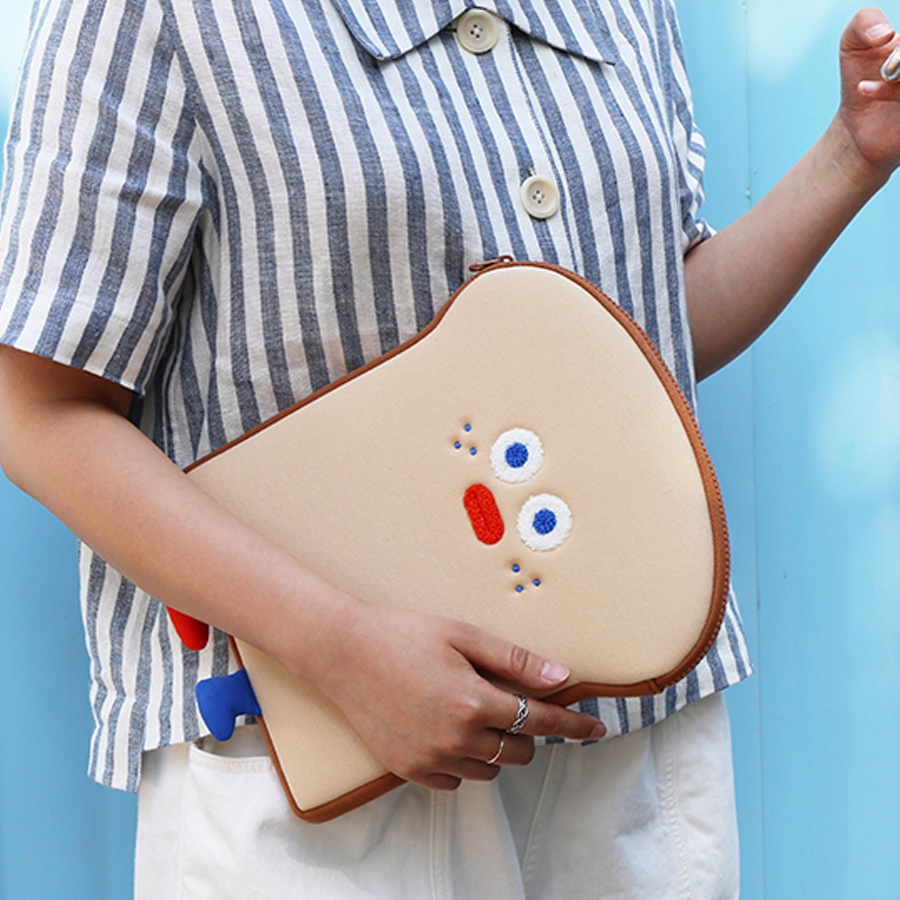 I Pad Tasche Brunch Brother 11" IPad Protect Pouch Bag Case Sleeve Tablet Cover Pocket -Beige Tablet Hülle