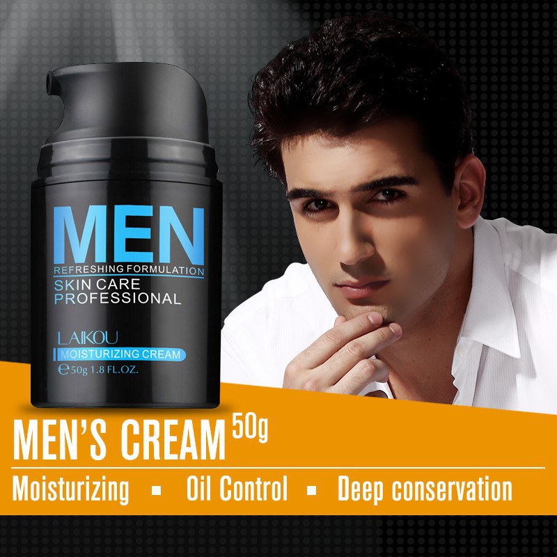 cream face men