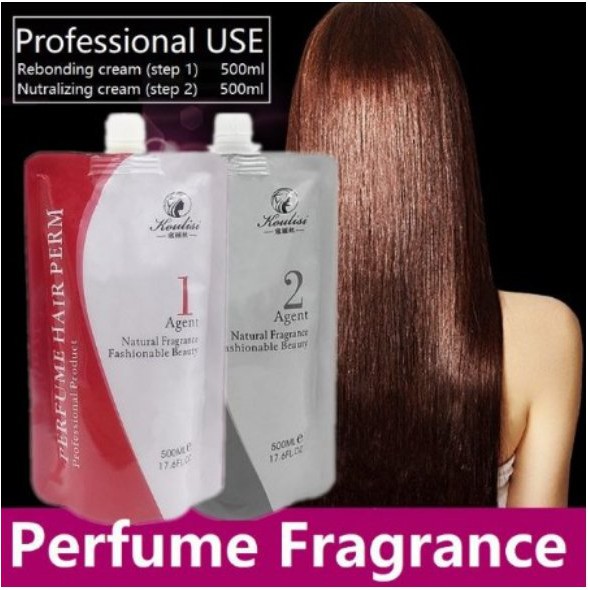 Hair Rebonding Cream Ubat Krim Lurus Rambut Hair Straightener Salon Set Rebonding 500ml Neutralizer 500ml Koulisi 直发素直发 Shopee Singapore