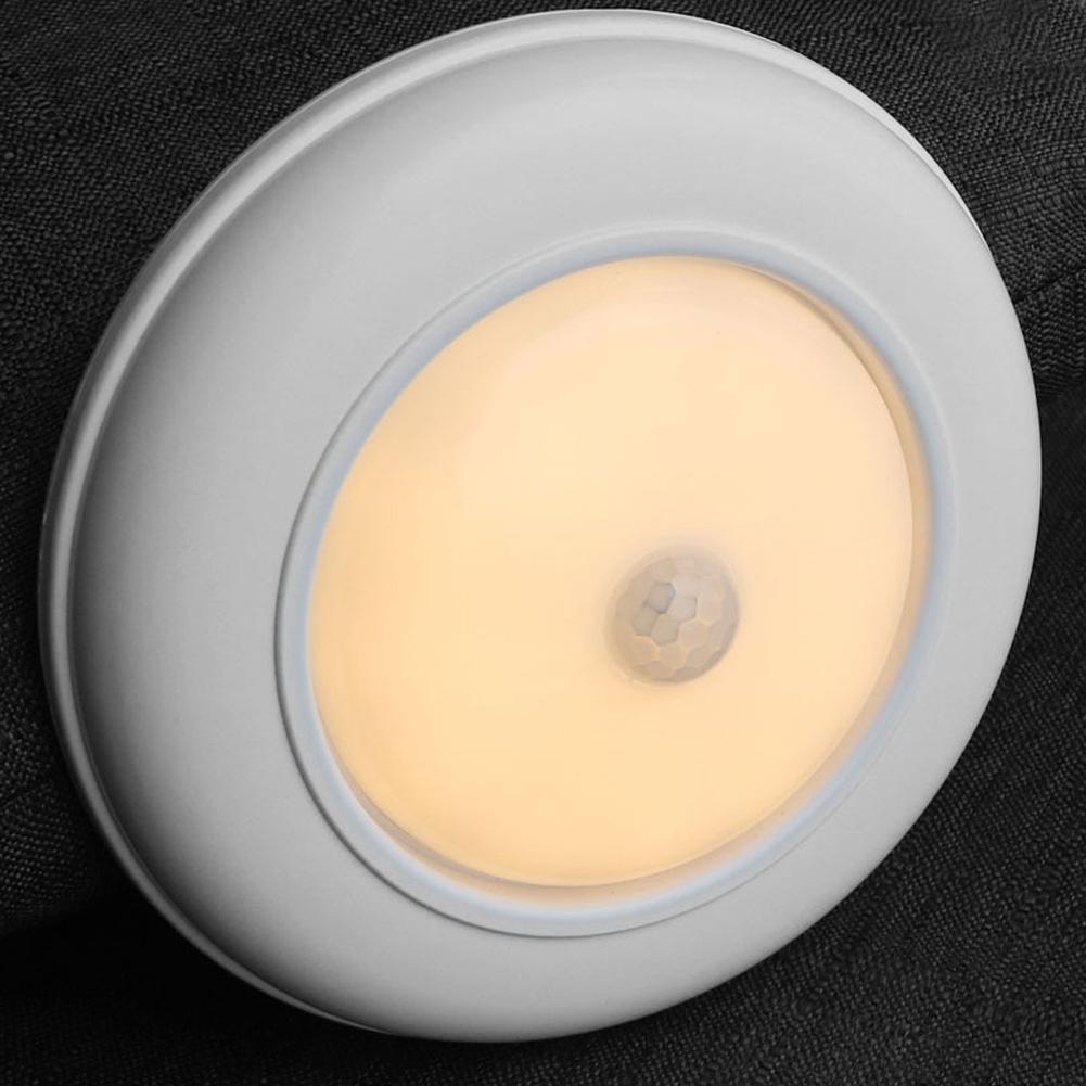 Corridor Household Led Battery Operated Modern Motion Sensor Surface Mount Night Ceiling Lamp