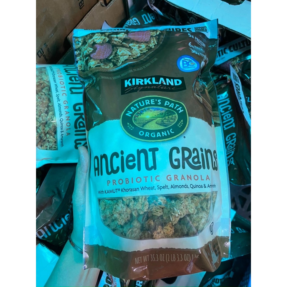 Kirkland SIGNATURE ORGANIC ANCIENT GRAIN GRANOLA ORGANIC Cereal 1KG