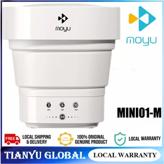 Youpin Moyu Electric Mini Washing Machine Portable Folded Barrel Cleaning Washer Underwear Sock Baby Clothes Cleaner