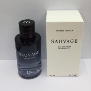 dior sauvage parfum tester