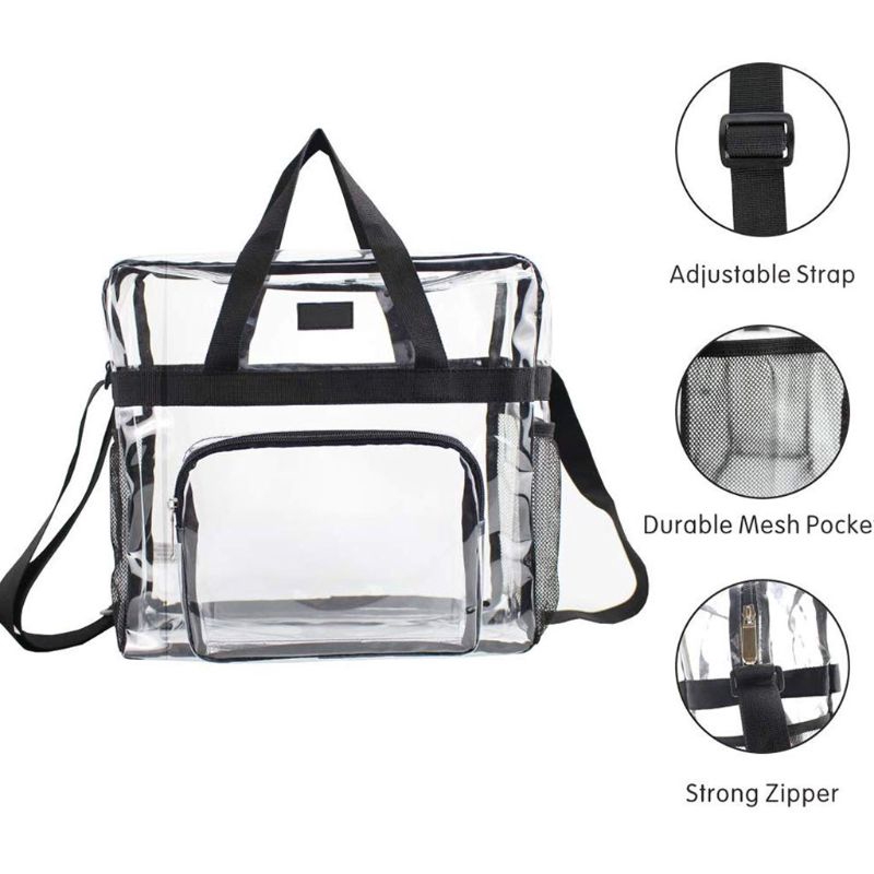 transparent satchel bag