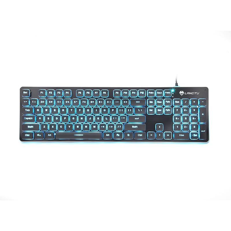 Mechanical Keyboard Manipulator Keyboard Wired Film Silent Mute Gaming Game Usb Desktop Computer Notebook External Use Shopee Singapore