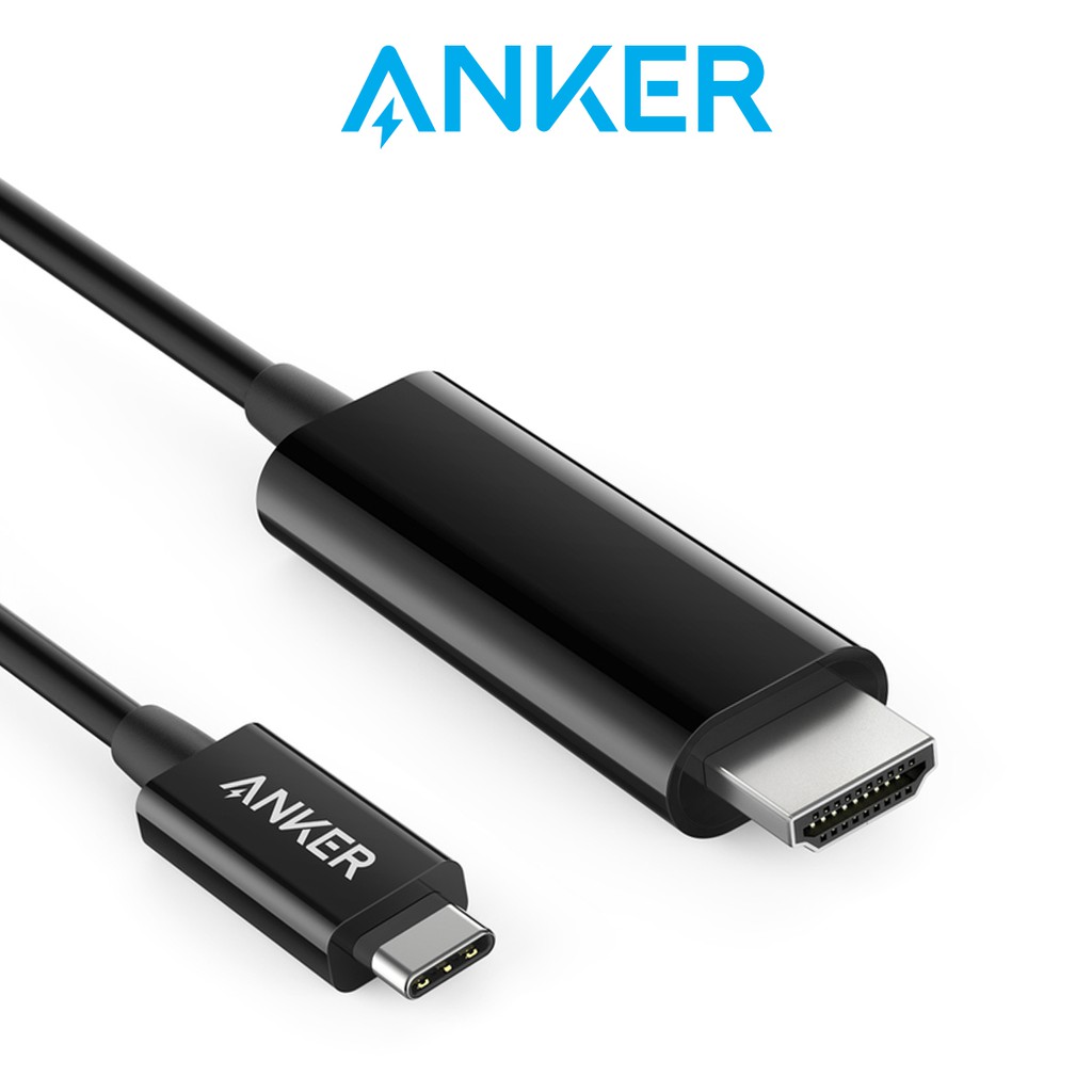 Anker USBC to HDMI 1.8m / 6ft Cable 4K 60Hz Video, Simple and