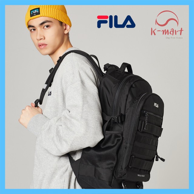 Fila Force 21 Backpack Black Fila Bagpack Fila Bag Fila Backpack Shopee Singapore