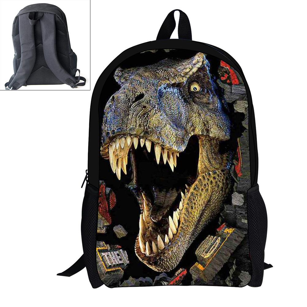 jurassic park school bag