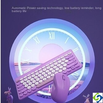 Free shipping Original BOW 2.4G Wireless Keyboard and Mouse Combo Set plug and play for Home & Office online class K610