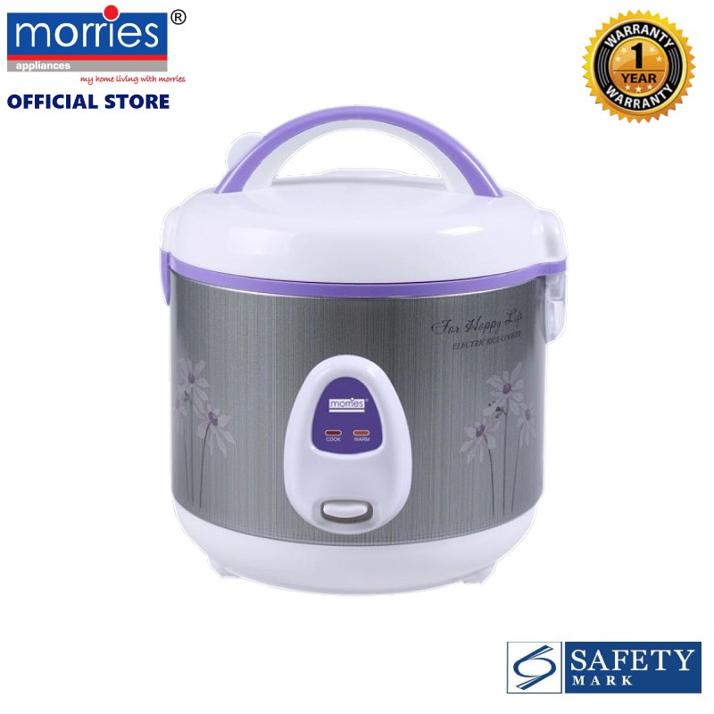 Morries 1L Rice Cooker MSRC10DL Shopee Singapore