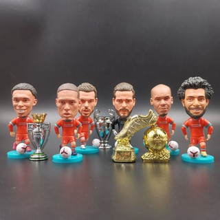 LVP. FC player figures Salah Firmino Mane Shaqiri Gerrard Football Figures Doll Gift souvenir for Football fans