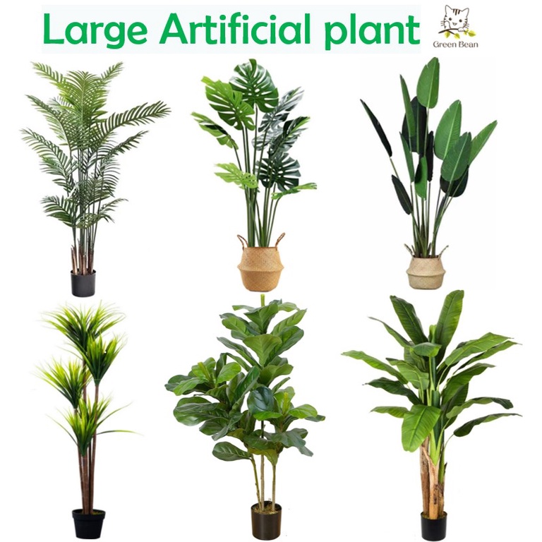 [SG STOCK] Large Artificial Plant Fake Plants Tree Plant Banana Tree ...