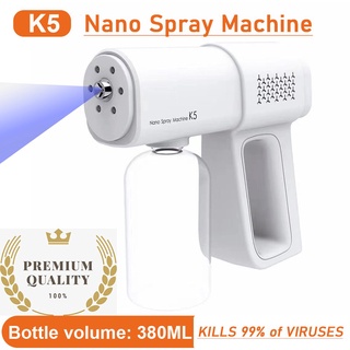 Genuine K5 Wireless Nano Atomizer Spray Disinfection Spray Gun | Sanitizer Spray Machine