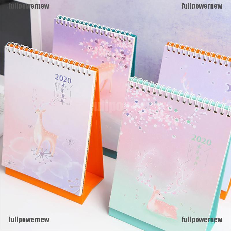 Full Desk Calendar Desk Stand Up Calendar Runs From July 2019