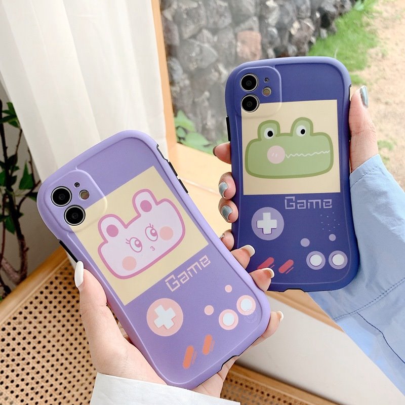 Game Console Rabbit Frog Iphone 11 Apple 11 Promax Apple X 8 P Mobile Phone Shell I 7 Xr Shopee Singapore