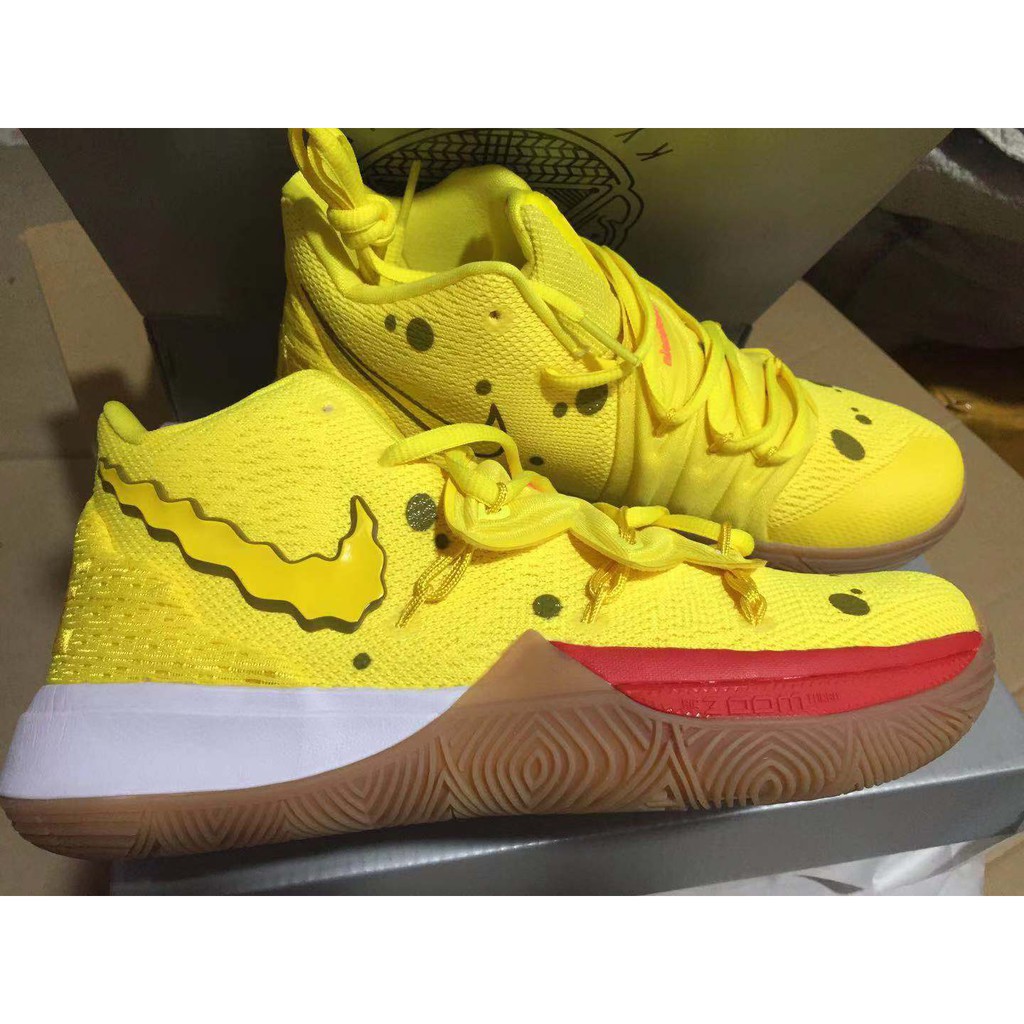 kyrie irving 5 spongebob shoes