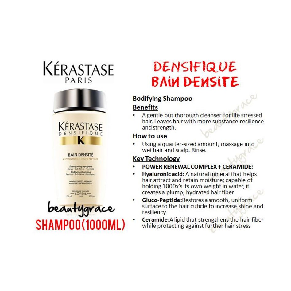 Kerastase densifique shampoo 1000ml