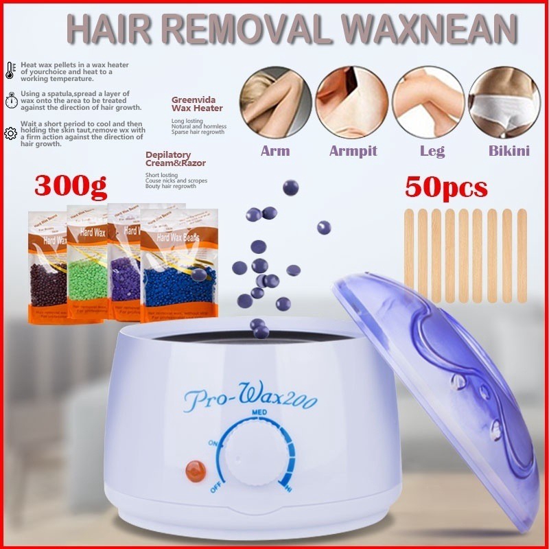 500cc Professional Waxing Hair Removal Kit Electric Wax Warmer