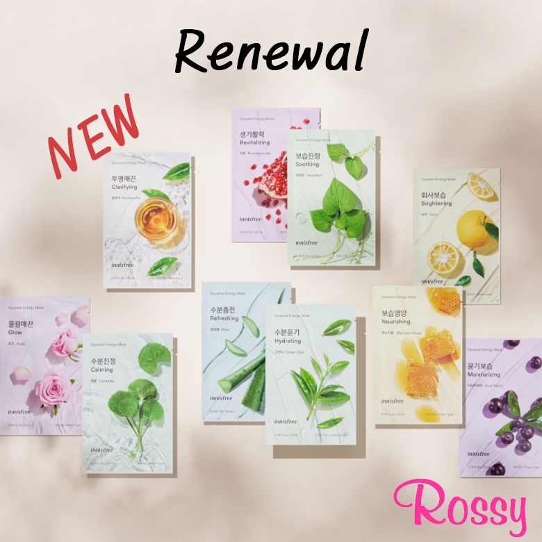 Innisfree Squeeze Energy Mask 22ml (2023 Renewal) Shopee Singapore