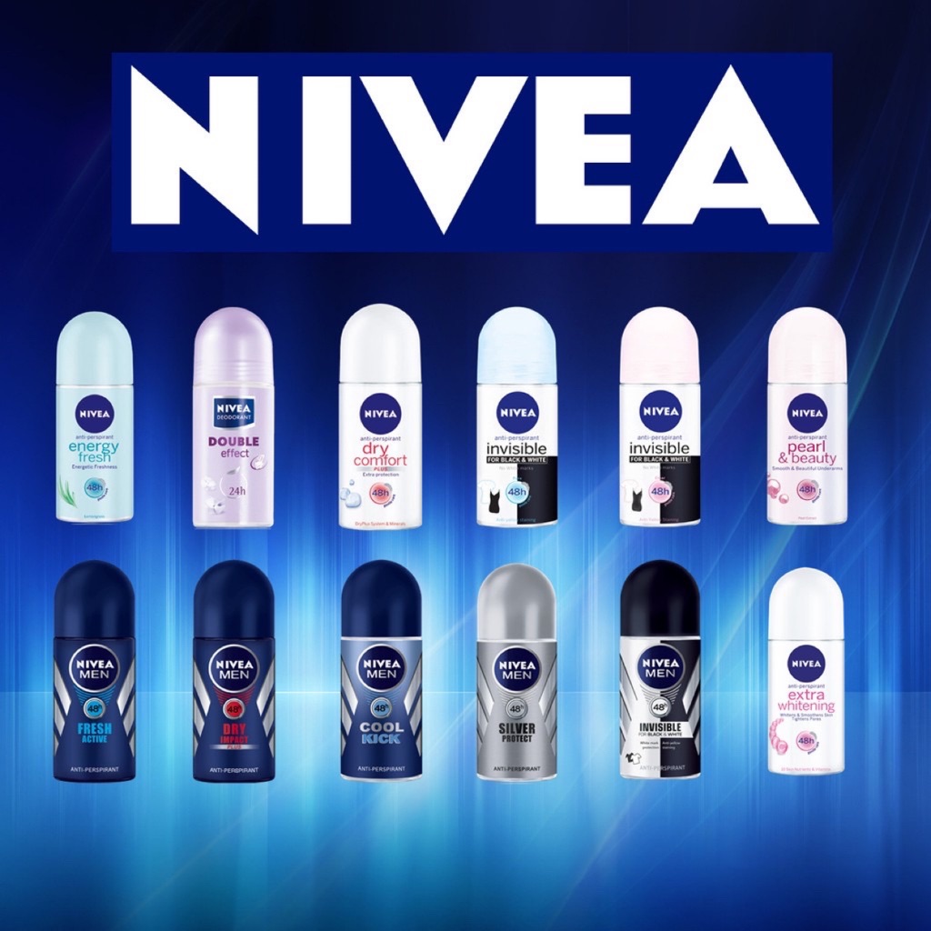 [Bundle of 2 or 4] Nivea roll on 50ml | Shopee Singapore