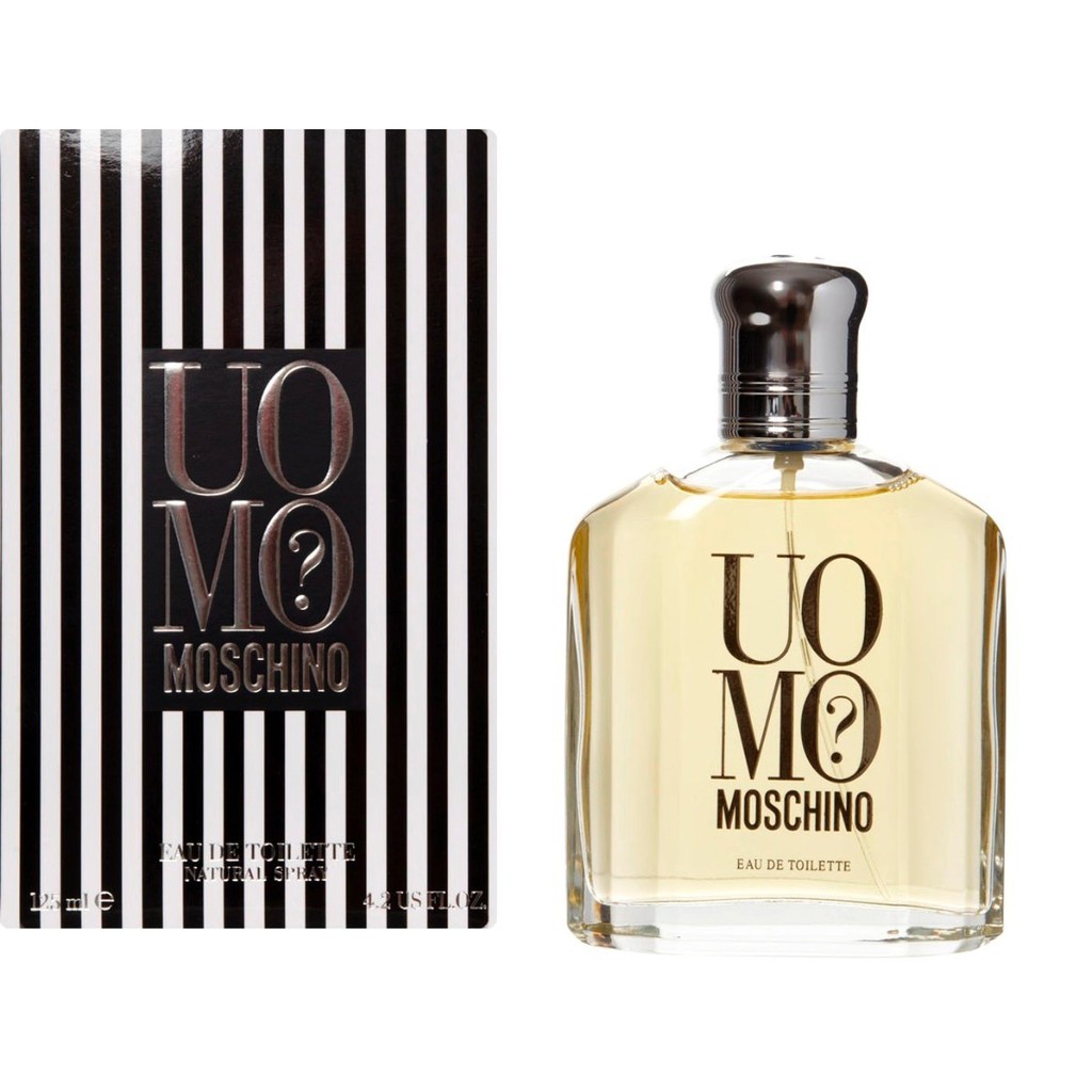 moschino uomo eau de toilette 125ml