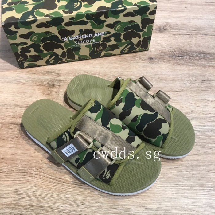 bathing ape flip flops