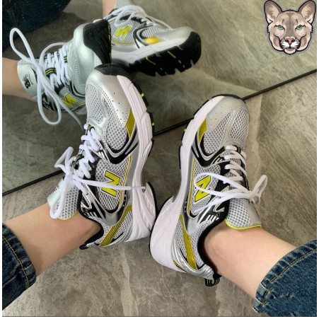 new balance mr530 silver yellow