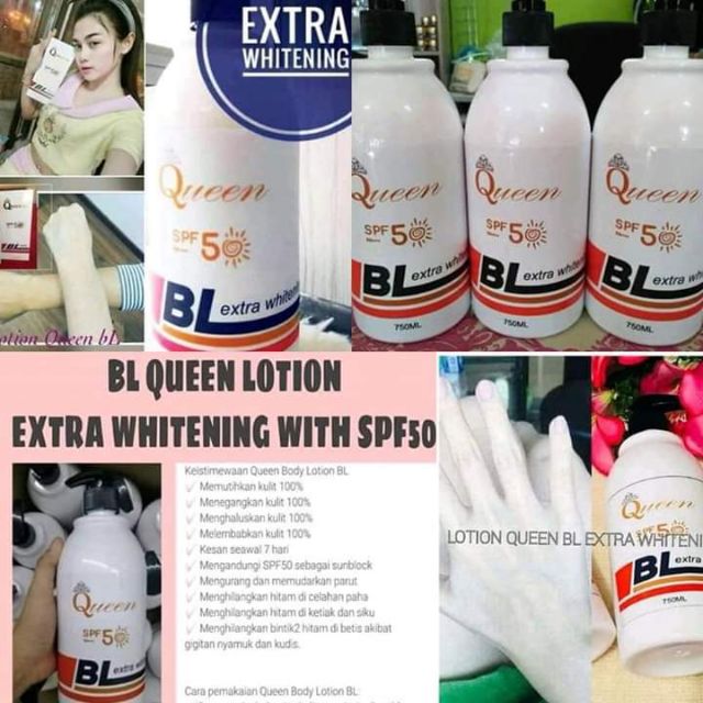 Ready Stock Queen Body Lotion Bl Shopee Singapore