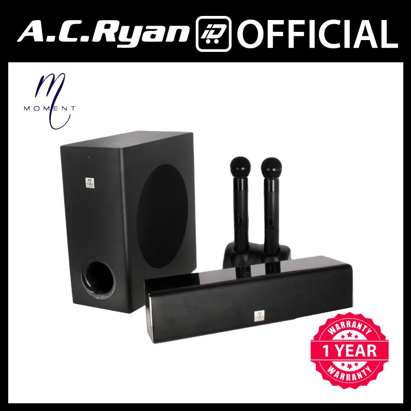 moment wireless karaoke soundbar