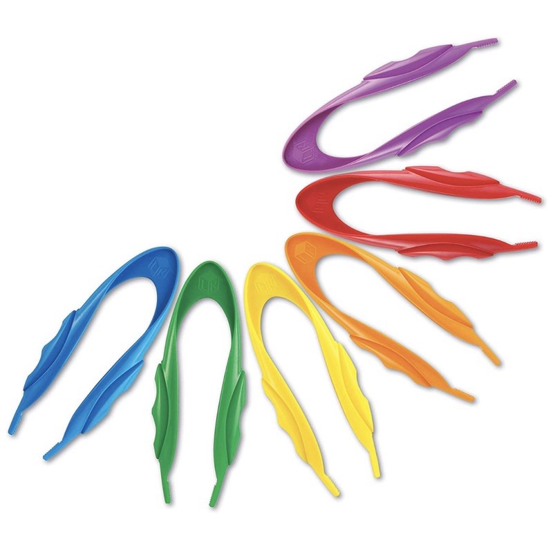 Learning Resources Twisty Dropper Jumbo Tweezer Gator Grabber Tri-Grip ...