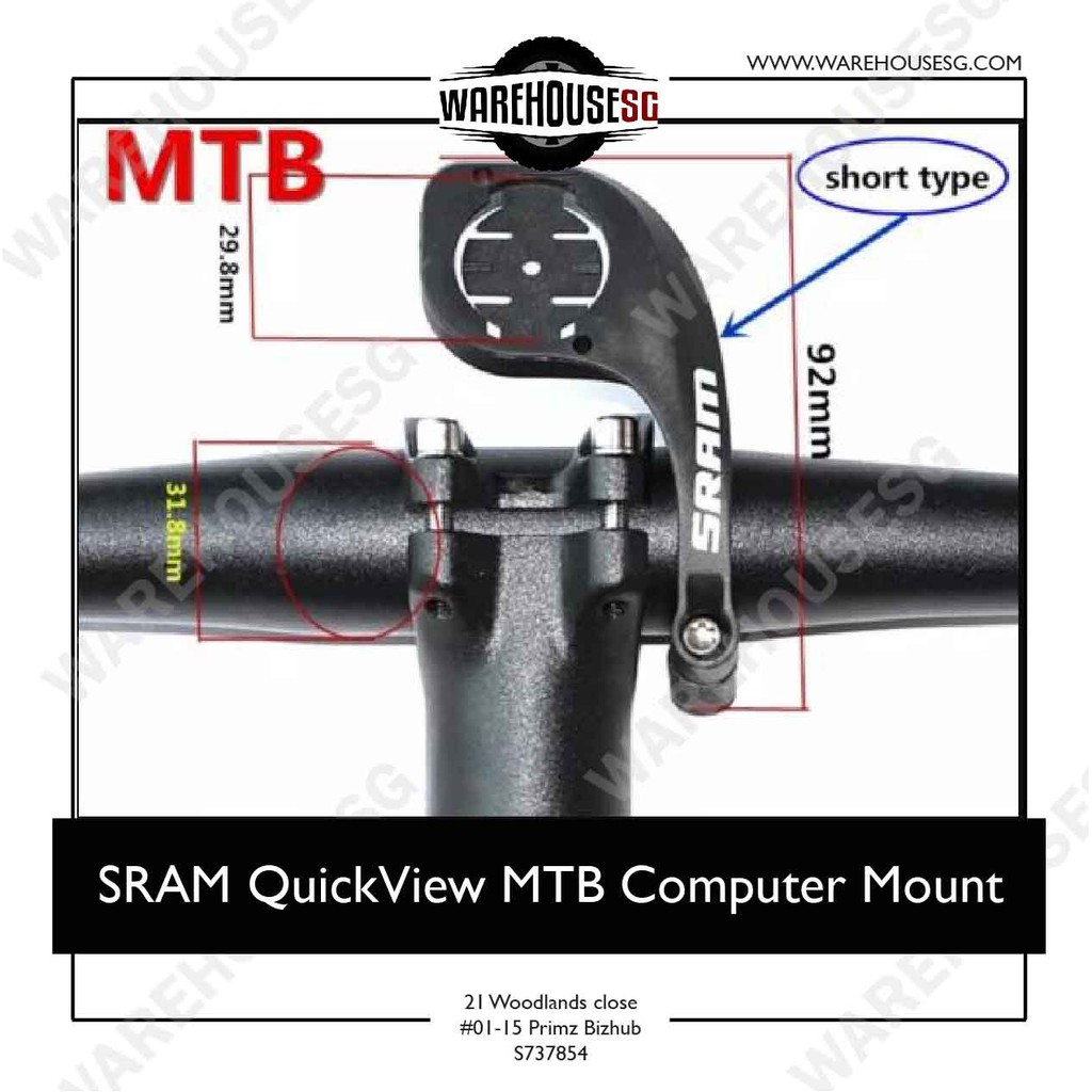 sram computer mount