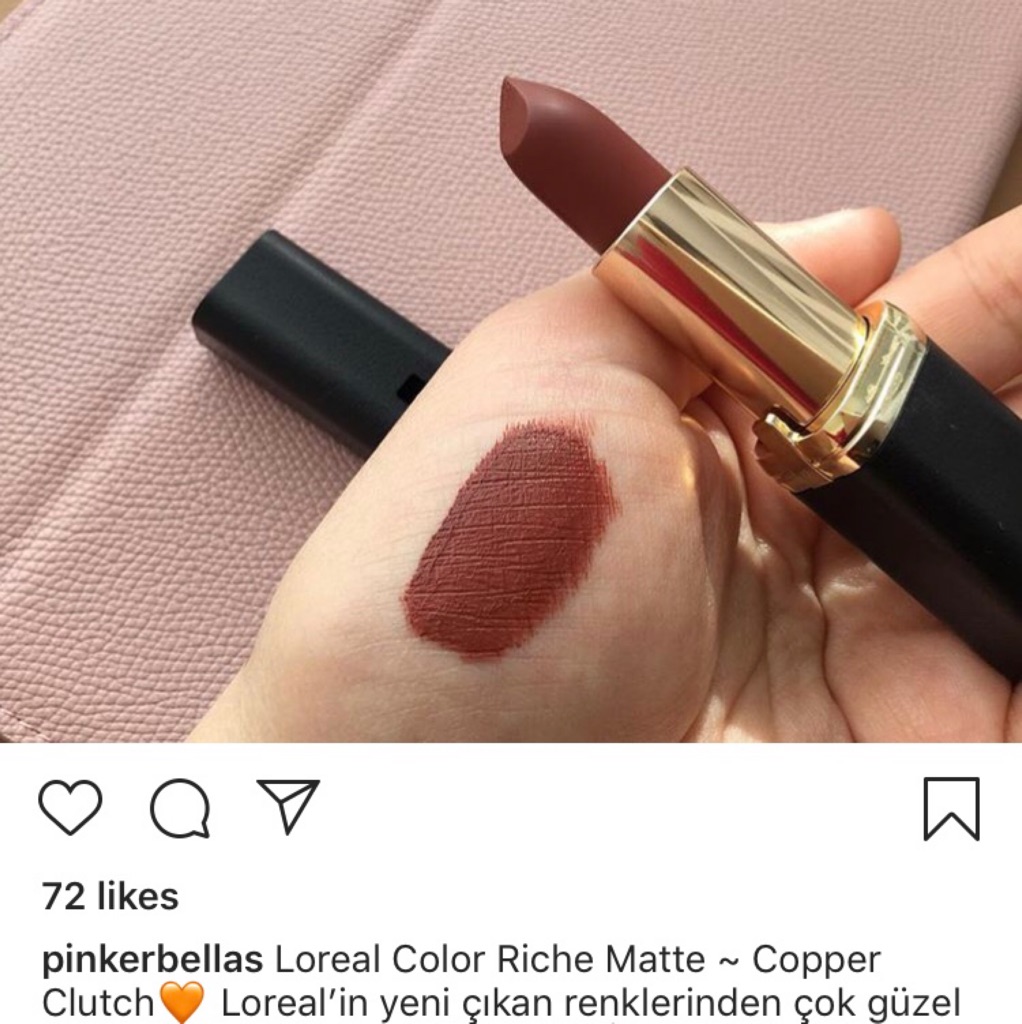 Copper Brown Matte Lipstick - certified-soft