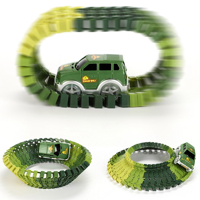 dinosaur car track toy