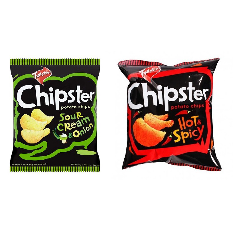 Bundle Of 2 Twisties Chipster Potato Chips Sour Cream Spicy Shopee Singapore