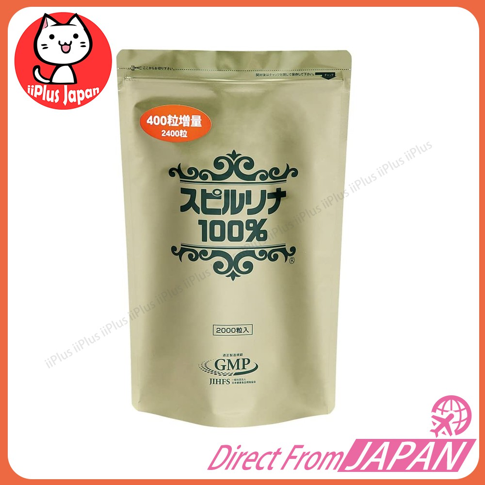 Japan spirulina 100 2000 + 400 tablets spirulina 200mg / 1 pcs / 2 pcs